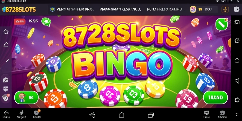 Tampilan menarik saat bermain Bingo di 8728SLOTS.
