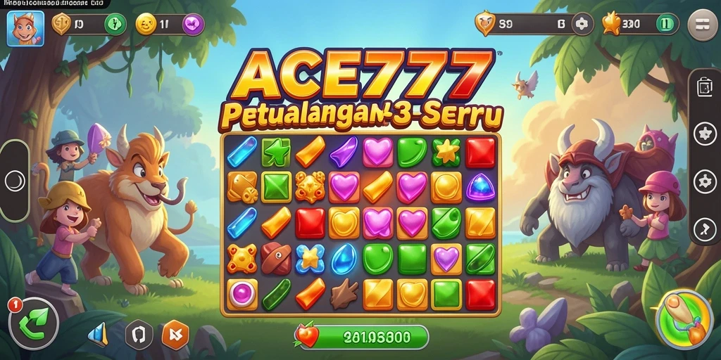 Tampilan gameplay menantang dari ACE777 dengan grafis yang menarik.
