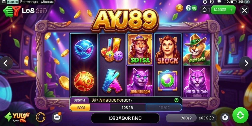 Gameplay AYU89 yang seru dengan berbagai tema Slot menarik.