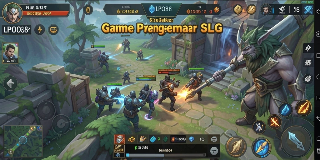 Tampilan gameplay LPO88 yang penuh strategi dan pertempuran epik.