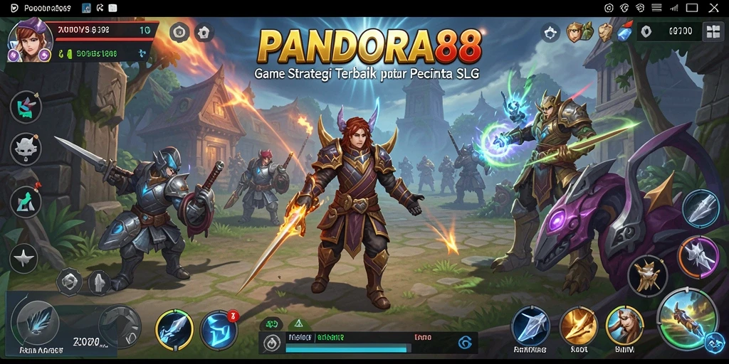 Screenshot PANDORA88 menampilkan pertempuran strategi yang mendebarkan.