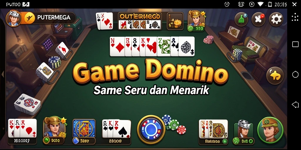 Screenshot gameplay PUTERMEGA yang seru dan menarik.
