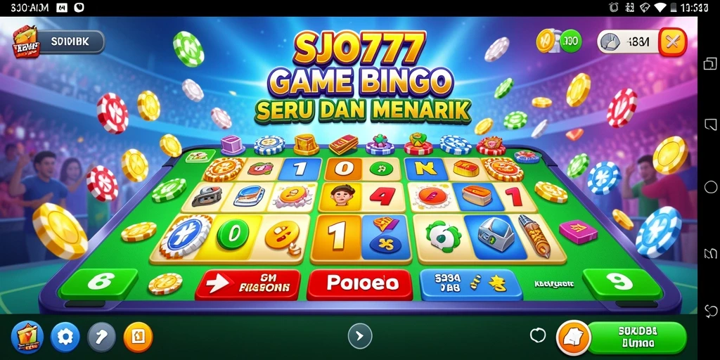 Screenshot gameplay SJO777 yang menunjukkan keseruan bermain Bingo.
