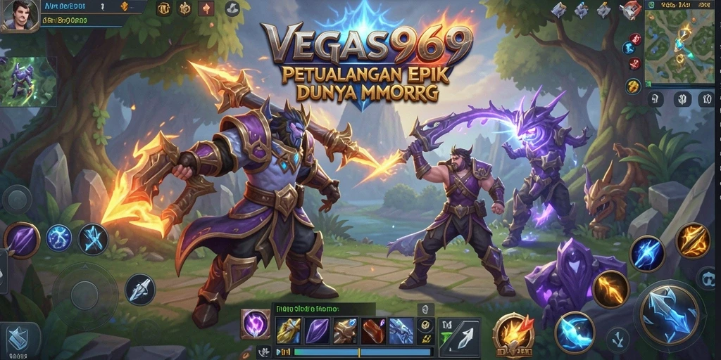 Gameplay seru dan interaktif di dunia MMORPG VEGAS969.